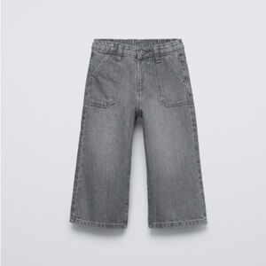 Zara Girls Gray Jean - size 3